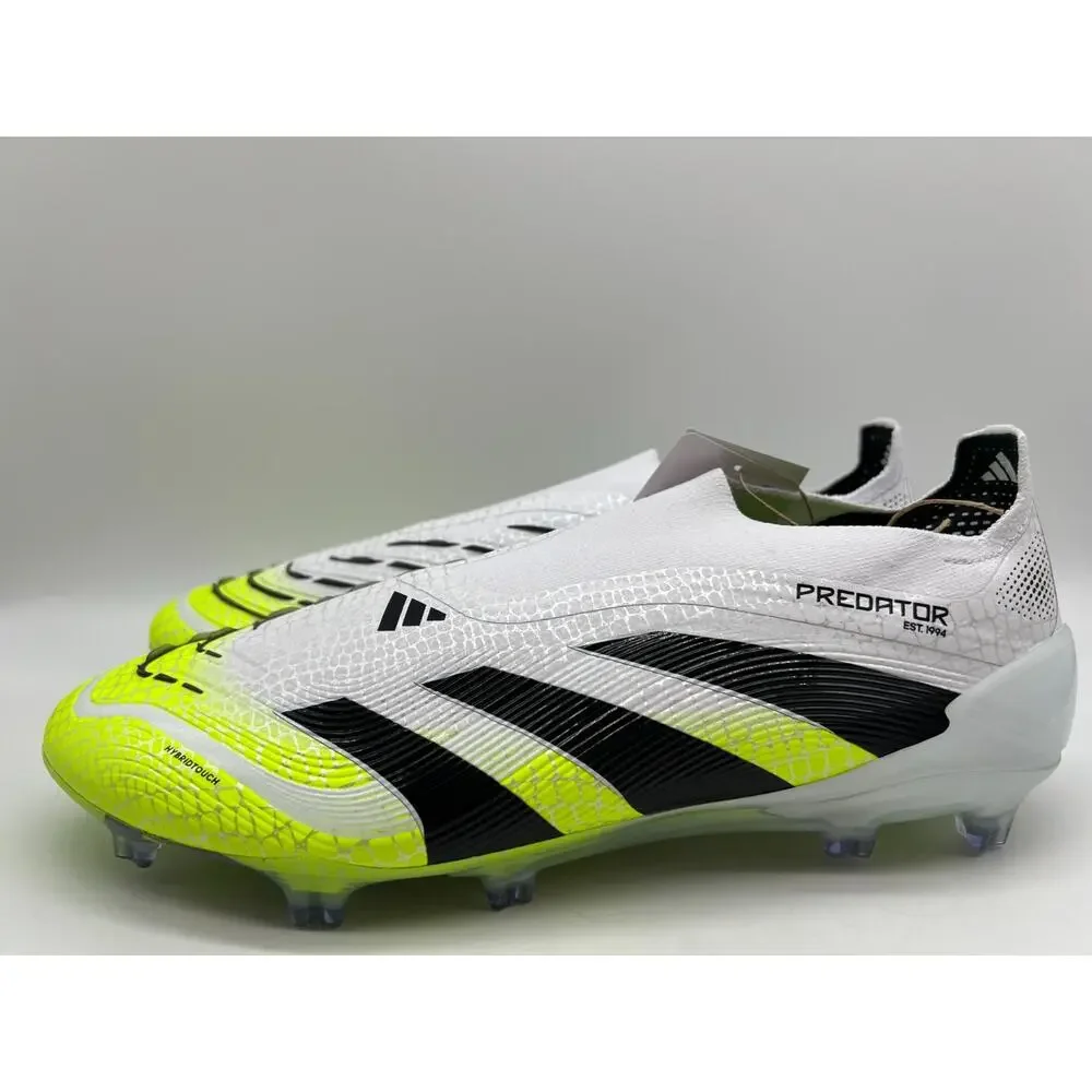 adidas Predator Elite Laceless FG Men's Size 10 Radiant Blaze Pack JI1075 New.